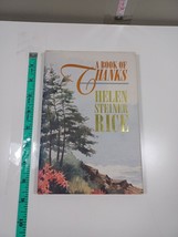 a book of thanks by helen steiner rice 1993 hardback/dust jacket - £3.92 GBP