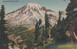 Mt. Rainier and Paradise Valley National Park Postcard D27 - £2.39 GBP