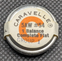 NOS Bulova Caravelle 5AW Watch Movement Balance - Complete Flat Part# 54... - £14.73 GBP