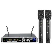 Supersonic SC-920UHF Dual Channel Professional Wireless Microphone System - $169.95