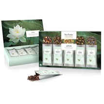 Tea Forte Lotus Loose Leaf Tea Single Steeps - Organic - 6 x 15 Single S... - $130.28