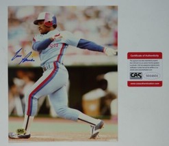 Tim Raines Signed 8x10 Photo Montreal Expos Autographed HOF CAS COA - £19.71 GBP