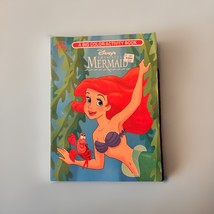 vtg Walt Disney Pictures The Little Mermaid A Big Color/activity book - $14.85