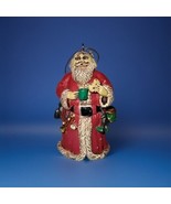 1991 Santa with Cocoa &amp; Cookies 3&quot; Figurine from American Greeting Cards... - $11.30