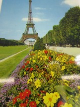 Vintage Paris Eiffel Tower Postcard 50051 - £9.45 GBP