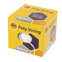 Marbig Poly String 80m (White) - $28.22