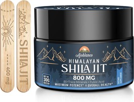 800 Mg Himalayan Shilajit Resin, Shilajit Pure Himalayan Organic, Shilajit Suppl - £32.64 GBP