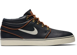 Nike SB Zoom Stefan Janoski Mid Size Men’s 5 Obsidian/Tan - $199.00