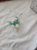 Vintage Hallmark Christmas Ornament Frostlight Fairy Delandra Light Cover - $10.99