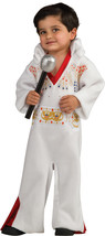 Rubie&#39;s Costume Elvis Presley Toddler White Jumpsuit - £64.16 GBP