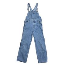Vintage 1999 Y2K Gap Denim Carpenter Bib Overalls Girls Youth Size XXL 2XL - $49.49