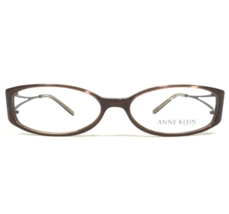 Anne Klein Eyeglasses Frames AK8049 136 Brown Tortoise Rectangular 54-15-130 - £40.11 GBP