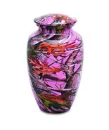 Pink Camo 220 Cubic Inches Large/Adult Funeral Cremation Urn for Ashes - $76.99