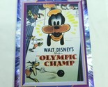 Olympic Champ Goofy Kakawow Cosmos Disney 100 All Star Movie Poster 240/288 - £38.94 GBP