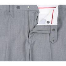 Men RENOIR suit Solid Two Button Business or Formal Slim Fit 202-2 Light gray image 9