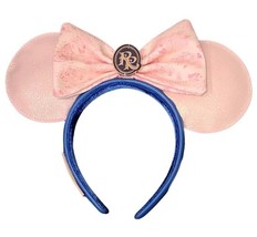 NWT Disney Parks Riviera Resort Loungefly Pink Blue Minnie Ears Headband Limited - £78.47 GBP