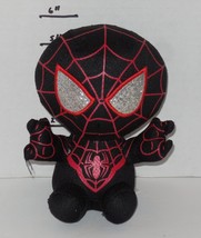 TY Marvel spider man miles morales  6&quot; Plush Stuffed Animals Rare HTF - £11.43 GBP