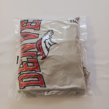 Vintage Denver Broncos Medium T-Shirt Men's Off-White Long Sleeve Lee Sport NFL image 8