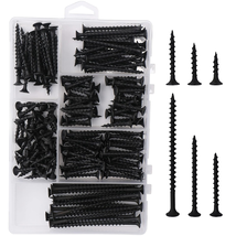 High Hardness Drywall Screws Assortment Kit, 166 Pcs, Coarse Thread, Phi... - $11.84