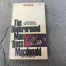 The Underground Man Mystery Paperback Book by Ross MacDonald Bantam Book 1972 - £9.74 GBP