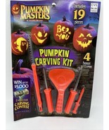 Pumpkin Masters Carving Saw Scoop Kit 14 Patterns 19pc Halloween COMBINE... - $6.59 CAD