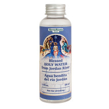 Blessed Holy Water Jordan&#39;s River Auténtica Botella Tierra Santa 3.4 fl.oz/10... - $15.94