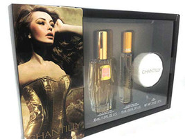 Chantilly 3 piece Gift Set By Dana EDT 1 oz~Cologne .5 oz~Soap Net 2 oz Sealed - £30.04 GBP