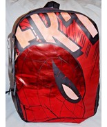 Backpack Spiderman School Book Bag 17&quot; Mojo Life Tote Phone Laptop Marve... - £20.99 GBP