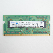 Samsung 1GB DDR3 SODIMM PC3-8500 RAM (M471B2873FHS-CF8) - $6.25