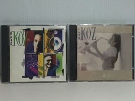 Dave Koz CD lot &quot; Dave Koz&quot; CD, 1990  and &quot;Lucky Man&quot; CD 1993.  Saxophone Jazz - £4.84 GBP