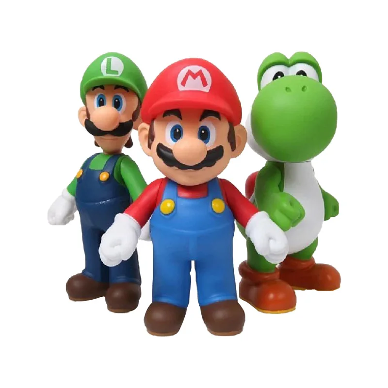 25cm Big Super Mario Toys Mario Luigi Odyssey Figures Mario Bros Action Figures - £16.66 GBP