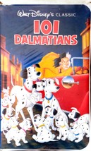 Disney&#39;s 101 Dalmatians [VHS 1992] Walt Disney Classic VHS 1263 - £0.88 GBP