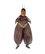 Vintage Rajasthani Folk Doll 18.5&quot; Handcrafted India Hanging Figurine - €19,70 EUR