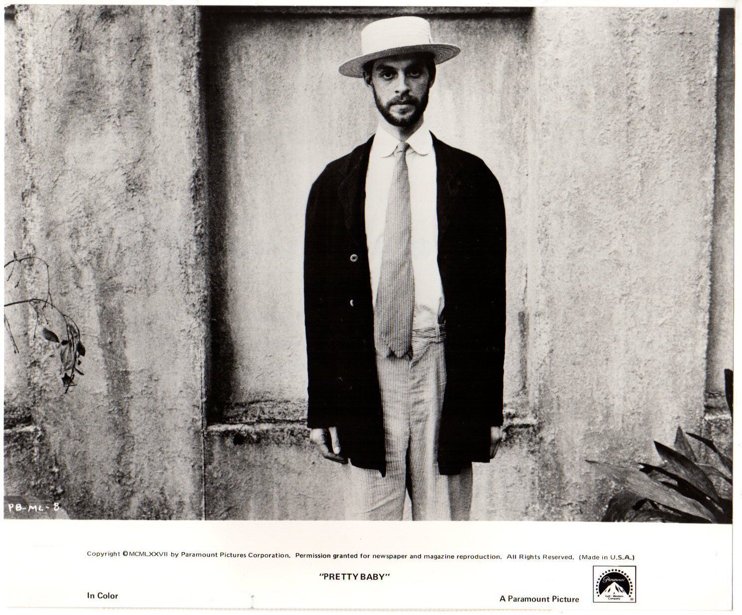 *Louis Malle&#39;s PRETTY BABY (1978) Red-Light Photographer Keith Carradine... - $25.00