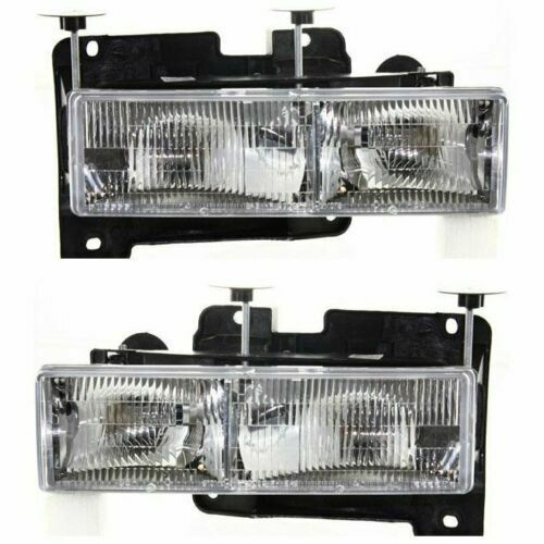 TIFFIN ALLEGRO BUS 31 2000 2001 HEADLIGHTS HEAD LIGHTS LAMPS PAIR RV MOT... - $138.59