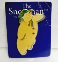 La insignia del pin del muñeco de nieve antigua y rara - £28.87 GBP