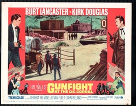 Gunfight at the O.K. Corral 11&quot;x14&quot; Lobby Card Set Burt Lancaster Western - £148.13 GBP