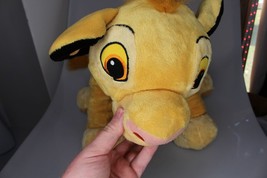 DISNEY Plush Lion King Young Simba Cub 20&quot; Stuffed Animal Toy  - £19.38 GBP
