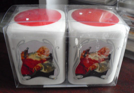 Coca Cola Santa 75th Anniversary Salt and Pepper Shaker Set NIP LOOK - £14.75 GBP