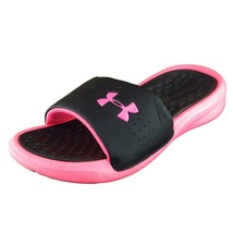 Under armour Youth Girls Shoes Size 4 M Pink Slide Synthetic - $17.82