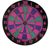 Vintage Sportcraft Unicorn 2 Sided Dart Board &amp; Baseball Game Pink Purpl... - $127.65