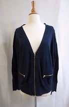 Juicy Couture Regal J zip cotton logo  Cardigan pockets  XL new - €46,41 EUR