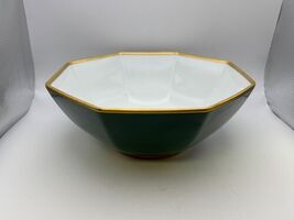 Fitz &amp; Floyd RENAISSANCE GREEN Octagonal Vegetable Serving Bowl - $59.99