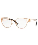 Versace 1250 Eyeglasses Women&#39;s Gold Authentic New - $199.95