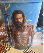 Aquaman And The Lost Kingdom Tin Popcorn Bucket Blue 230oz 2023 Movie - $450.85 MXN