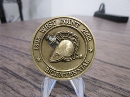 US Military Academy West Point Bicentennial 1802 - 2002 Challenge Coin #461L   - £19.77 GBP