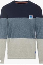 Jack &amp; Jones Mens Color Blocking Jorflash Knit Crew Neck Jumper Henley- ... - $73.04