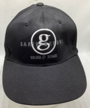 Garth Brooks World Tour Snapback Trucker Black Cap Hat Country Music Con... - £6.75 GBP