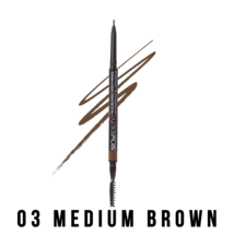 Italia Deluxe BrowBeauty Microblading Effect Eyebrow Pencil - *MEDIUM BR... - £2.35 GBP