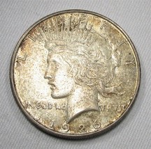 1926-S Peace Silver Dollar UNC+ Coin AH15 - £58.86 GBP